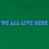 We All Live Here by Amanda Jones