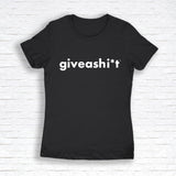Giveashi*t logo t-shirt (women's cut)