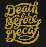Death Before Decaf by Nate Azark (Crewneck Sweatshirt)